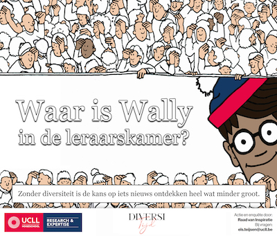 Waar is Wally in de leraarskamer?