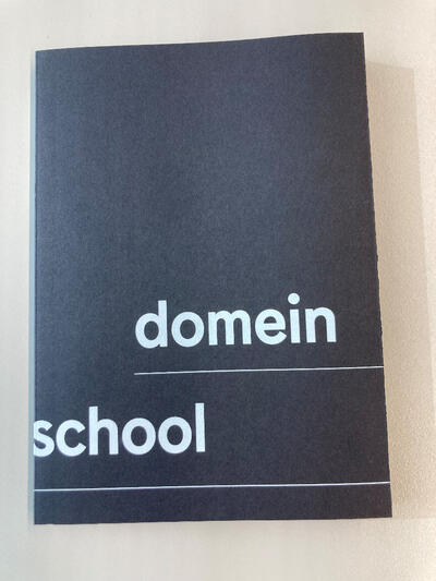 cover boek domeinschool